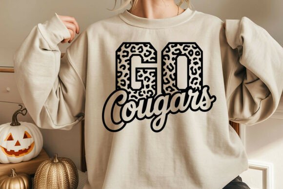 Go Cougars SVG: Bold Graphics for Crafts Branding