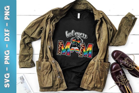 Hot Mess Mom Messy Bun Love SVG: A Designer's Take