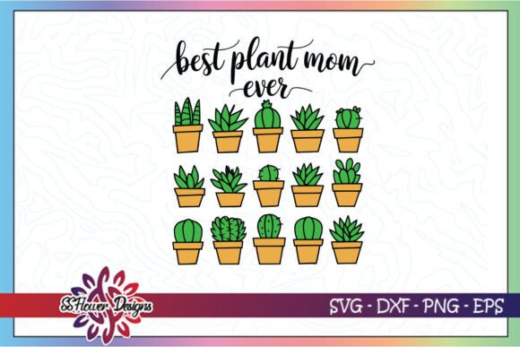 Plant Mom SVG: Fresh Graphics for Crafts