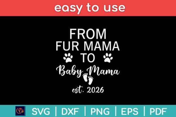 Review: From Fur Mama to Baby Mama Est 2026 Fun Design