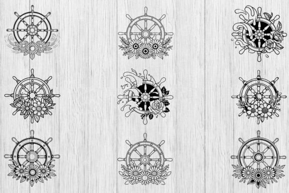 Ship Wheel Graphics for Crafts: A Seller's Review