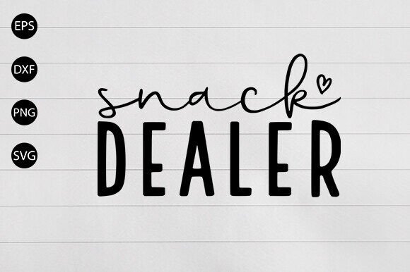 Snack Dealer SVG: Fresh Graphics for Crafts