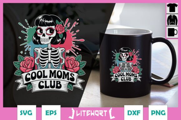 Tattooed Mom SVG: Cool Crafts & Graphics