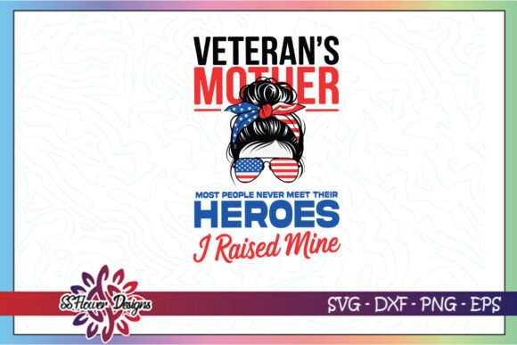 Veteran's Mom SVG: Premium Graphics for Crafts